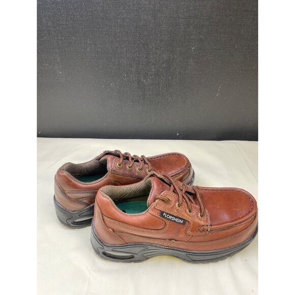 Florsheim Unisex Brown Leather Eurocasual Oxfords/ Shoe Size M5.5 -W7.5 SKU 5433 main image 8